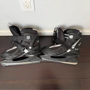 Roces Icy 3 Skates with NEW Tempish Hockey Soft Skate Guards